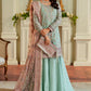 EMBROIDERED NET CH13-08 STITCHED