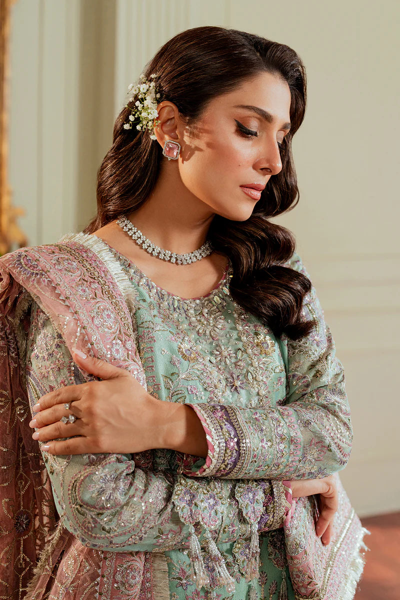 EMBROIDERED NET CH13-08 STITCHED