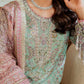 EMBROIDERED NET CH13-08 STITCHED