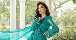 Stitched Embroidered Chiffon Suit | MPC-24-105