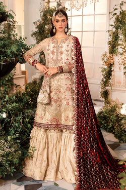 3 Piece Stitched Embroidered Organza Suit | BD-2905